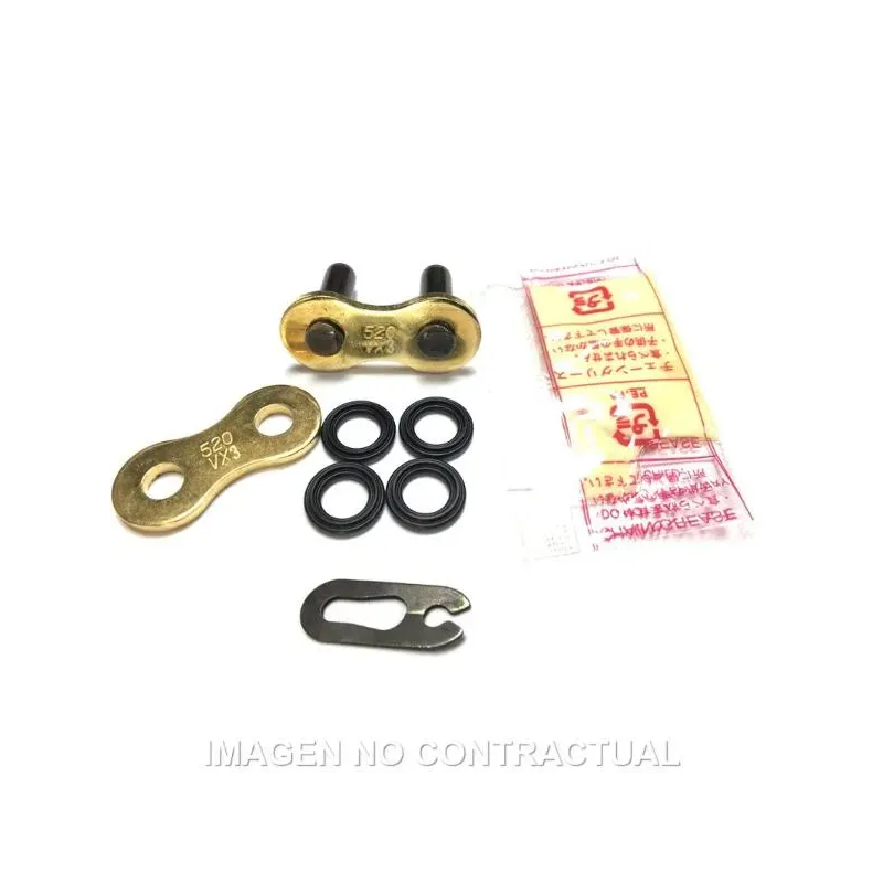 Enganche CLIP para cadena DID 520 VX3 ORO (FJ) 283239991