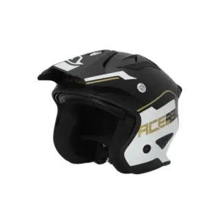 Casco Acerbis Jet Aria 22-06 blanco. negro y blanco 0025055.002