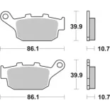 Pastillas de freno moto Brembo sinterizadas 07029XS