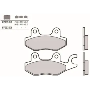 Pastillas de freno moto Brembo sinterizadas 07033XS