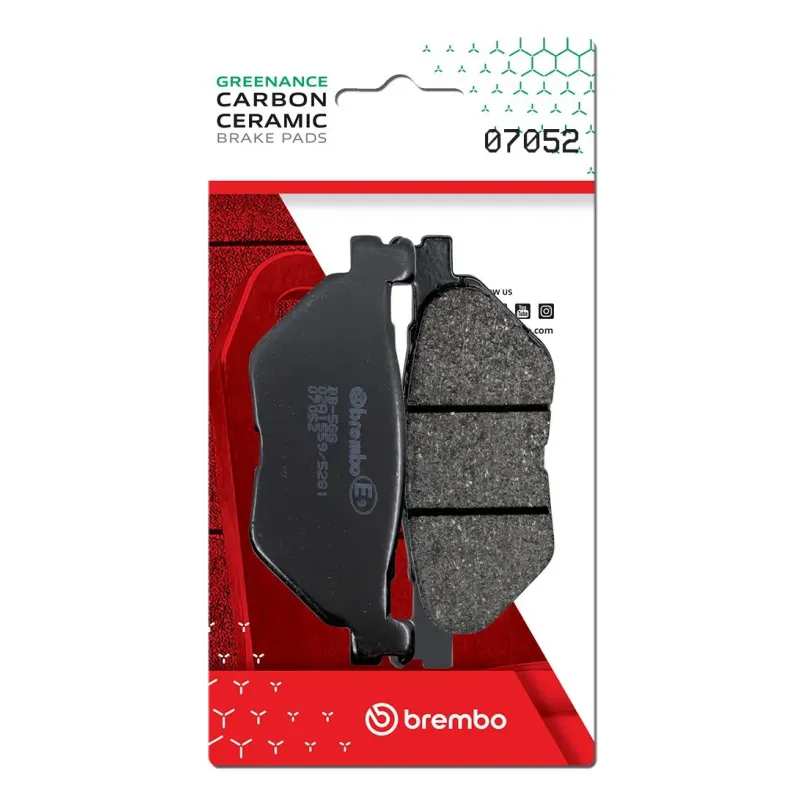 Pastillas de freno moto Brembo genuinas 07052