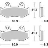 Pastillas de freno moto Brembo genuinas 07055