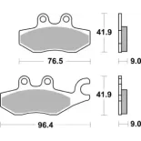 Pastillas de freno moto Brembo sinterizadas 07060XS