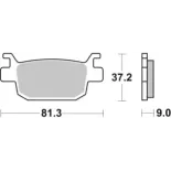 Pastillas de freno moto Brembo sinterizadas 07064XS