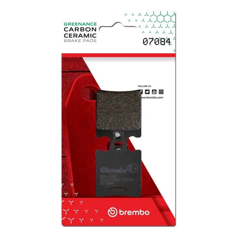 Pastillas de freno moto Brembo genuinas 07084
