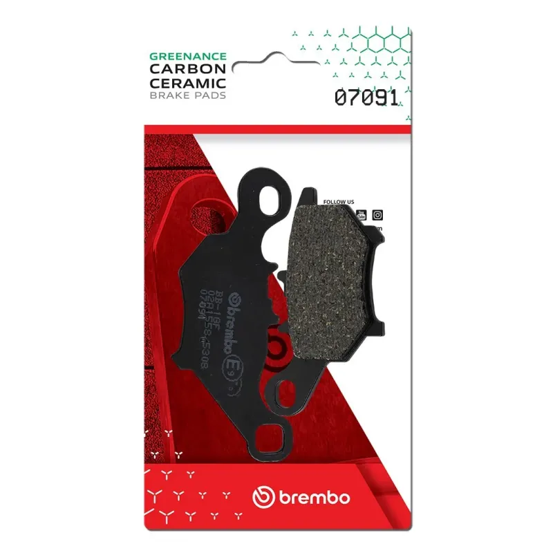 Pastillas de freno moto Brembo genuinas 07091