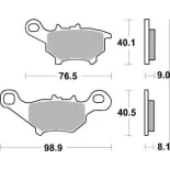 Pastillas de freno moto Brembo genuinas 07091