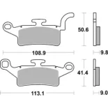 Pastillas de freno moto Brembo genuinas 07093