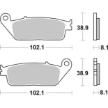 Pastillas de freno moto Brembo genuinas 07074