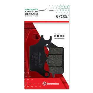 Pastillas de freno moto Brembo genuinas 07102