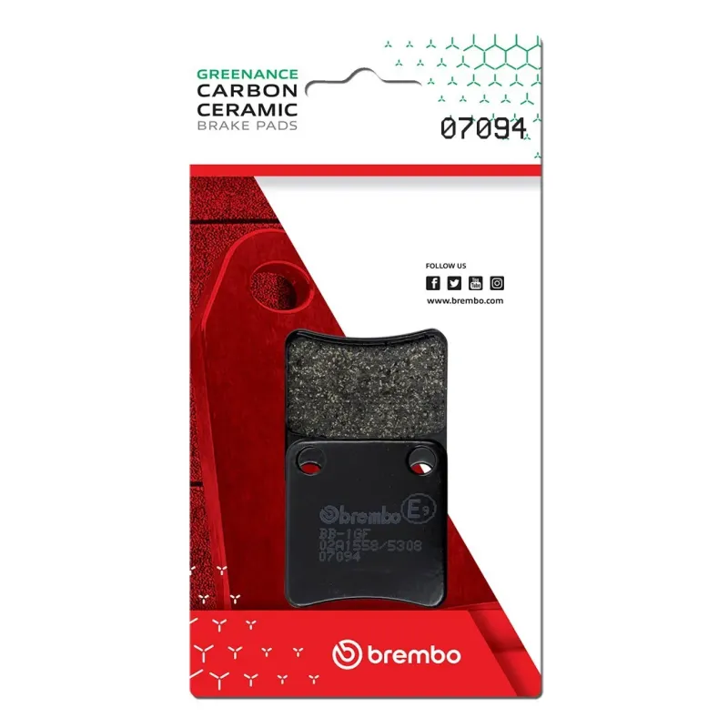 Pastillas de freno moto Brembo genuinas 07094