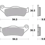 Pastillas de freno moto Brembo sinterizadas 07HD21SP