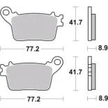 Pastillas de freno moto Brembo genuinas 07HO5907