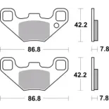 Pastillas de freno moto Brembo sinterizadas 07PO12SD