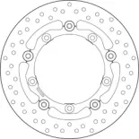 Disco Brembo Genuine  Aprilia 1.0 Tuono-Vas 108489925