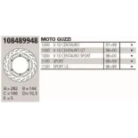 Disco de freno Brembo Genuine 108489948