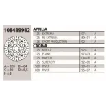 Disco de freno Brembo Genuine Ducati 600 Monster 108489982
