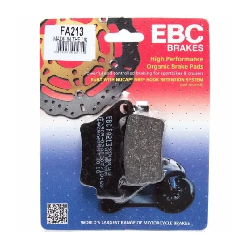 Pastillas de freno orgánica EBC FA213