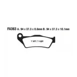 Pastillas de freno sintetizada EBC FA363HH