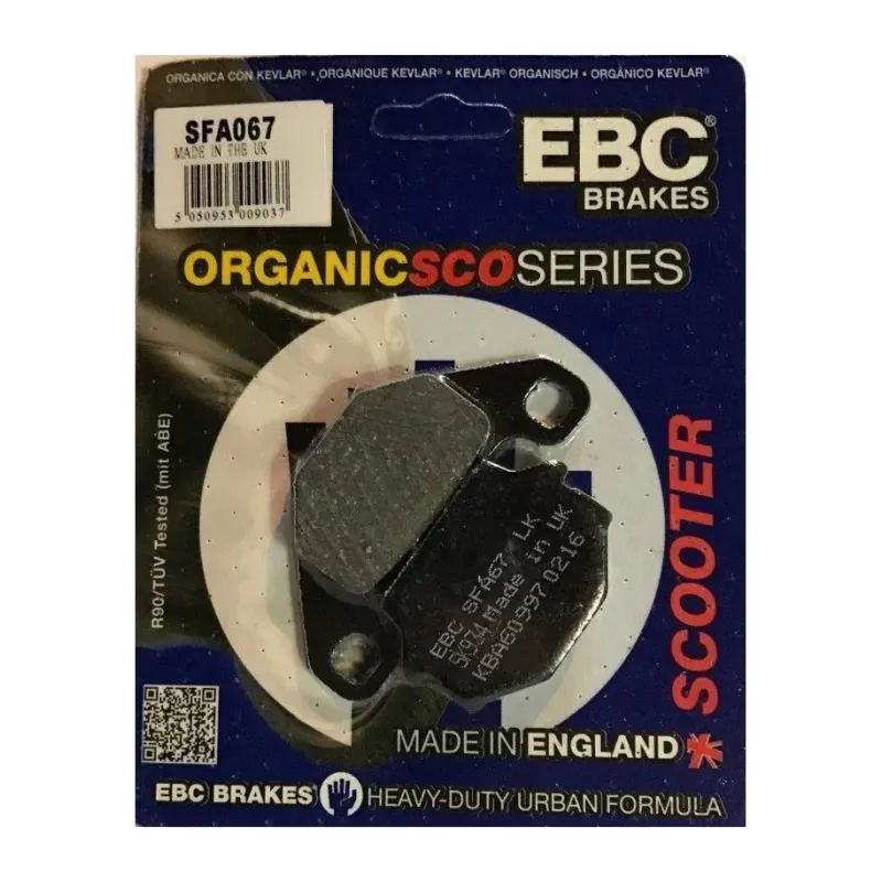 Pastillas de freno orgánica EBC SFA067