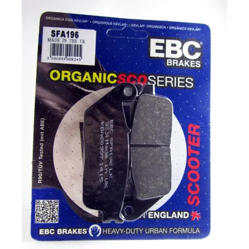 Pastillas de freno orgánica EBC SFA196