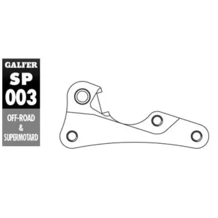 Soporte de Pinza Galfer para disco 260mm Honda SP003