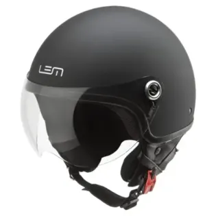 Casco Lem Jet Roger Black Power Negro Mate talla Xs - ROGERBLAPOXS