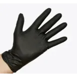 GUANTES NITRILO ONDULADO BLACK RAY TALLA XL caja 50 uds