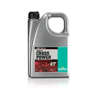 Aceite moto Motorex Cross Power 4T 10W50 4L MT064I004T