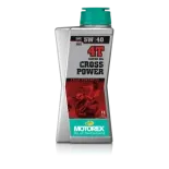 Aceite moto Motorex Cross Power 4T 10W50 1L MT064H004T