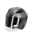 Casco Jet Acerbis Firstway 2.0 homologación 22-06 gris 0025424.070