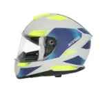 Casco integral Acerbis Krapon 22-06 azul y blanco 0024663.288