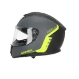 Casco integral Acerbis Krapon 22-06 gris y amarillo 0024663.290