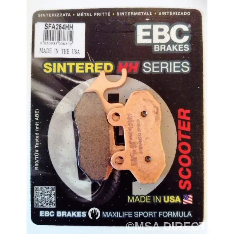 Pastillas de freno para moto  EBC SFA snterizadas SFA264HH