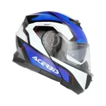Casco Acerbis Serel 22-06 azul y blanco 0025201.245