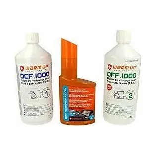 Recambio para kit de limpieza FAP Warm up WU-DCK1000 (3 productos)