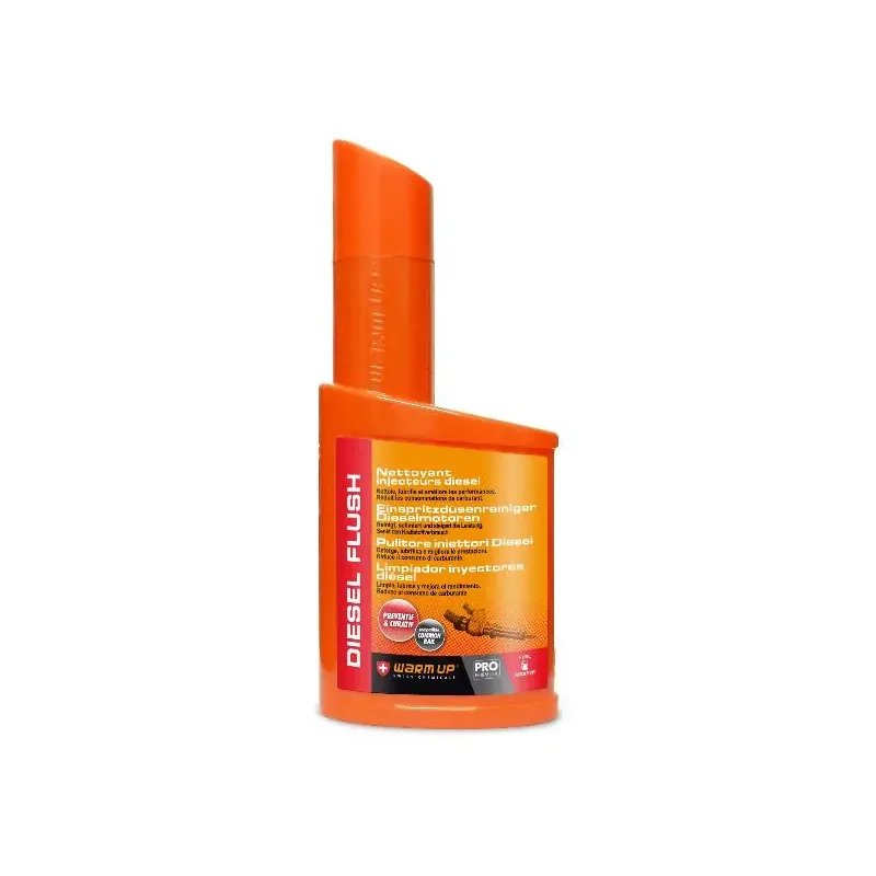 Solución Líquida WU-DF300 - Warm Up Diesel Flush 300 Ml - Limpiador de inyección diesel 