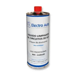 Líquido de limpieza de circuitos A/C alta volatilidad 1L - Electroauto 11Z0143