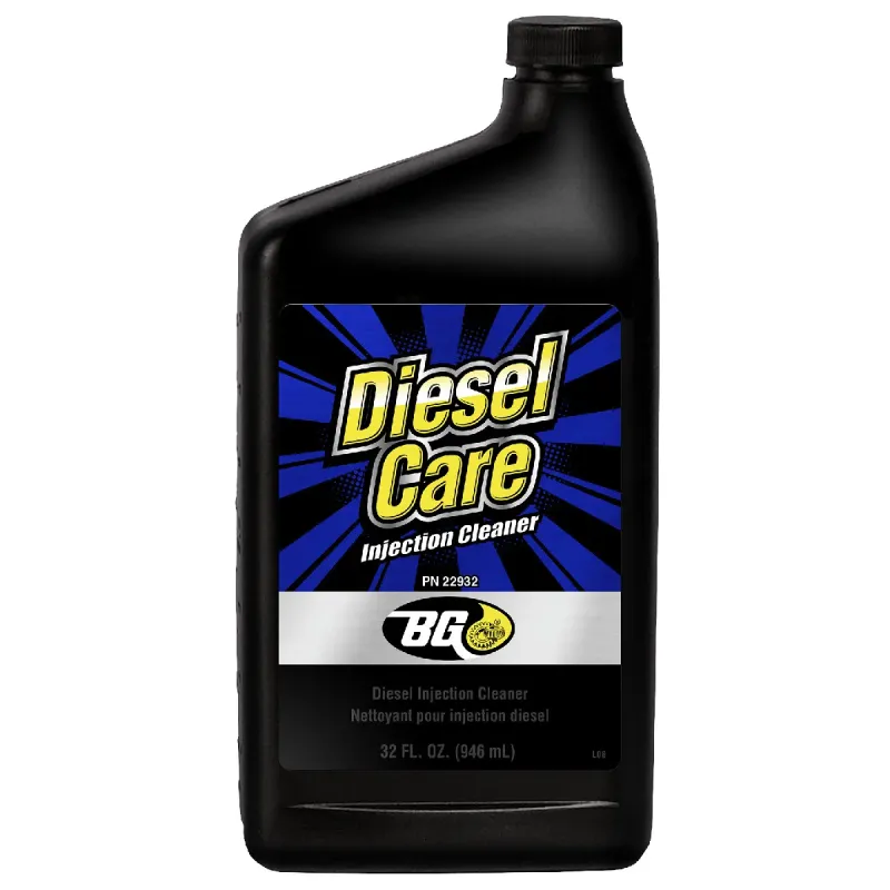 Limpieza de choque del sistema de imyección diesel 946ml BG Diesel Care 22932E