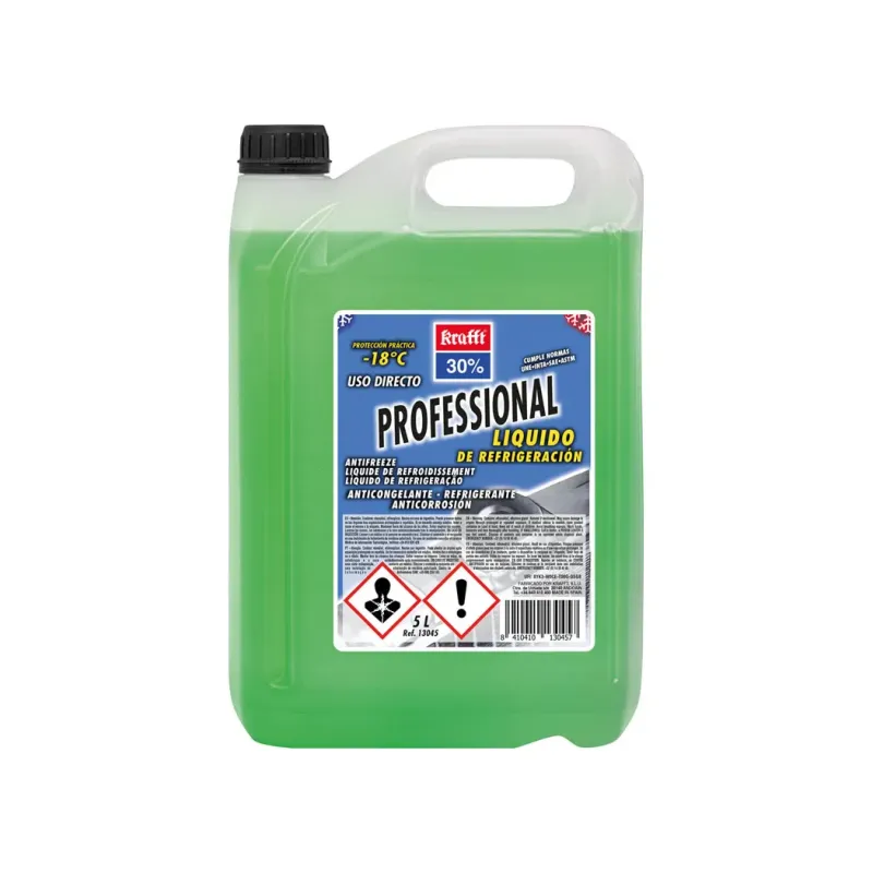 Anticongelante Kraft Verde 30% 5 litros