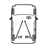 BORG & BECK BKB3155 Cable de accionamiento, freno de estacionamiento