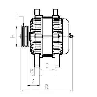 HC-Cargo F032116293 Alternador