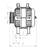 HC-Cargo F032116293 Alternador