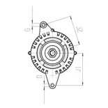 HC-Cargo F032116293 Alternador