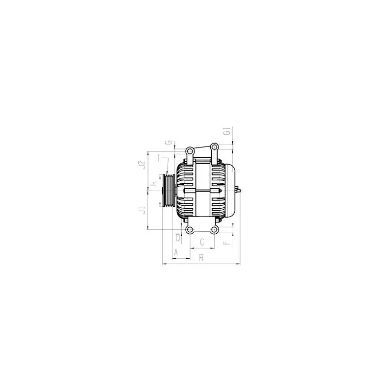 HC-Cargo F032113944 Alternador