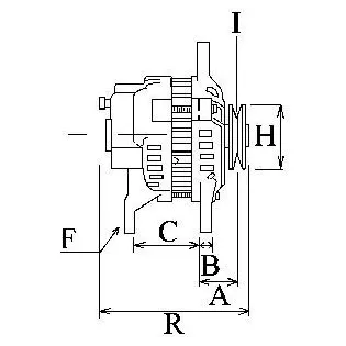 HC-Cargo F032113383 Alternador