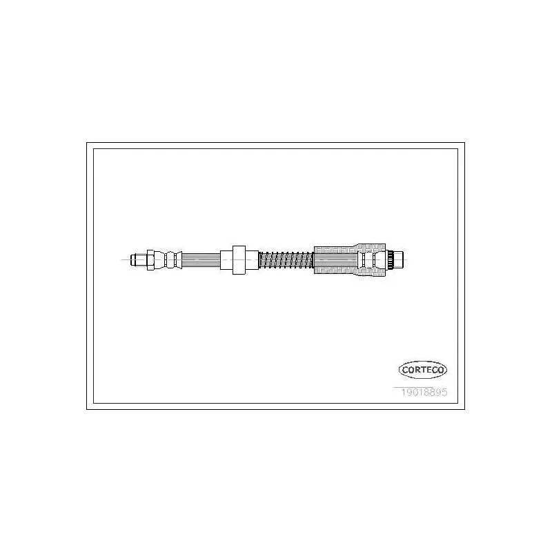 CORTECO 19018895 Tubo flexible de frenos