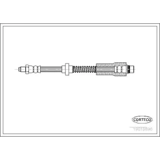 CORTECO 19018896 Tubo flexible de frenos