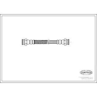 CORTECO 19025846 Tubo flexible de frenos