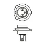 BOSCH 1987301422 Lámpara, faro principal